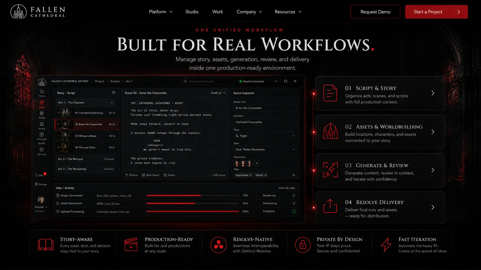 Workflows concept page